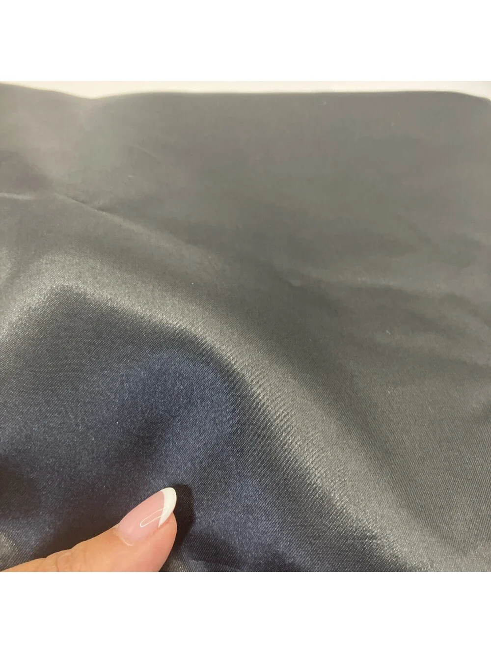 56”x156” Black SATIN FABRIC DIY Wedding Party Crafts Sew Decorations New